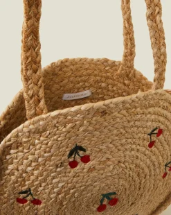Accessorize Cherry Circle Jute Should