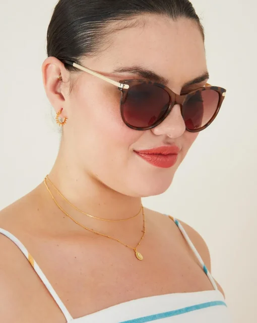 Accessorize Classic Metal Arm Sunglasses
