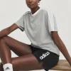adidas 3 Stripe Boyfriend T-Shirt