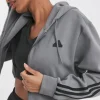 adidas 3 Stripes Full Zip Hoodie