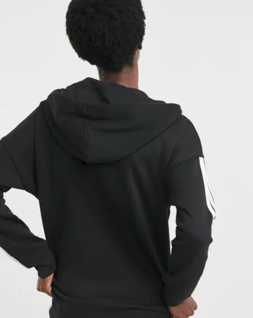 adidas Essentials 3 Stripes Fleece Hoodie