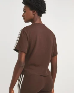 adidas Essentials 3 Stripes Crop Top