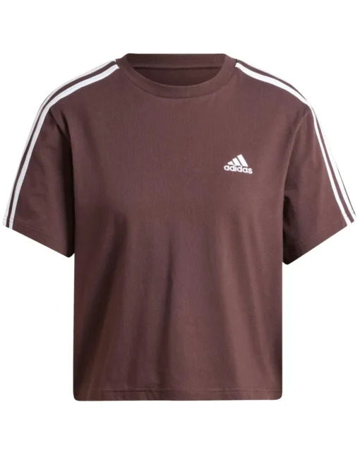 adidas Essentials 3 Stripes Crop Top