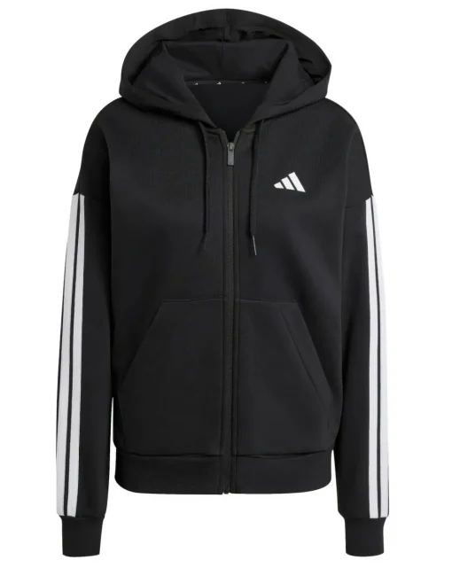 adidas Essentials 3 Stripes Fleece Hoodie