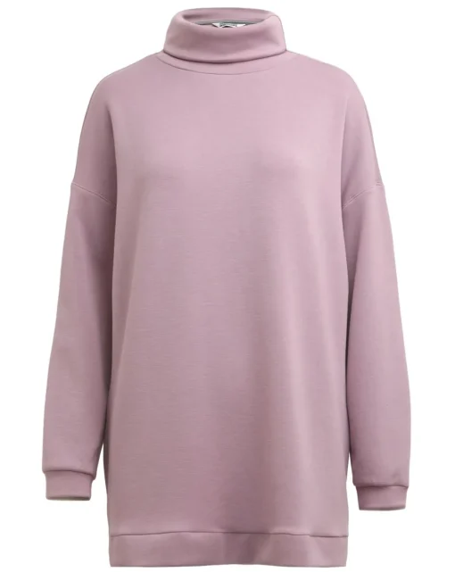 Anthology Elderberry High Neck Zip Side Sweatshirt