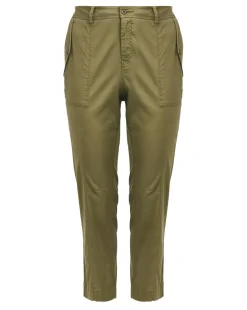 Anthology Khaki Cargo Lyocell Trousers