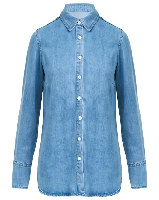 Anthology Light Blue Denim Western Shirt