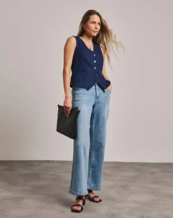 Anthology Linen Waistcoat