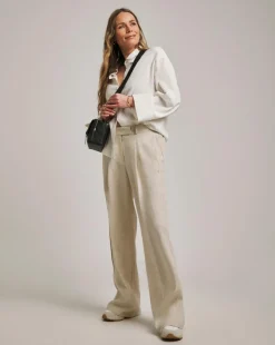 Anthology Premium Linen Wide Leg Trousers