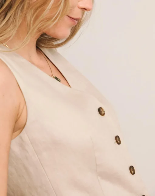 Anthology Pure Linen Waistcoat