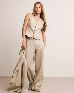 Anthology Pure Linen Waistcoat