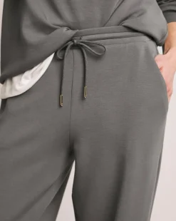 Anthology Steel Grey Wide Leg Joggers