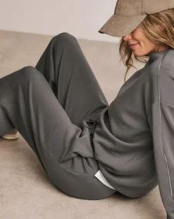 Anthology Steel Grey Wide Leg Joggers