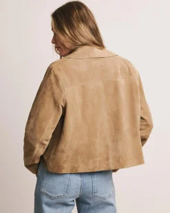 Anthology Suede Trucker Jacket