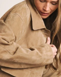 Anthology Suede Trucker Jacket