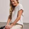 Anthology White Crew Neck Short Sleeve T-Shirt