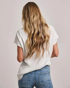 Anthology White Crew Neck Short Sleeve T-Shirt