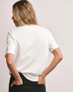 Anthology White Crew Neck Short Sleeve T-Shirt
