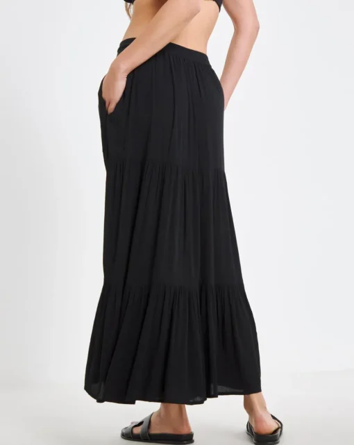 Beach To Beach Tiered Beach Skirt