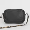 Black Modern Leather Camera Bag
