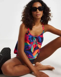 Blouson Tankini Top