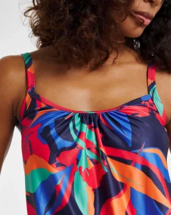 Blouson Tankini Top