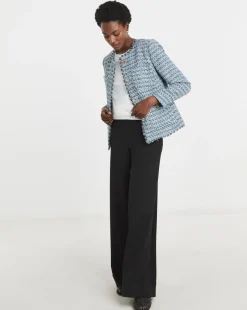 Blue Boucle Jacket