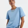 Blue Crew Neck T-Shirt