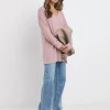 Blush Soft Touch V-Neck Longline Top