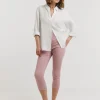 Blush Stretch Crop Jeggings