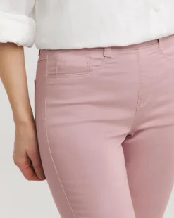 Blush Stretch Crop Jeggings