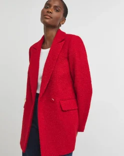 Boucle Double Breasted Blazer