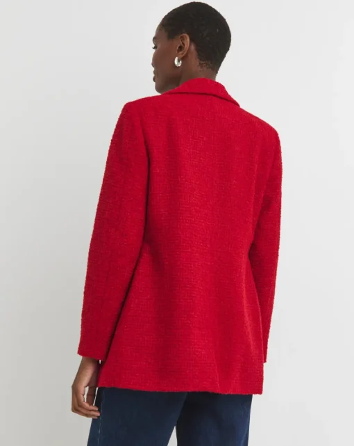 Boucle Double Breasted Blazer