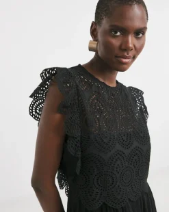 Broderie 2 - in - 1 Maxi Dress