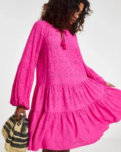 Broderie Beach Dress