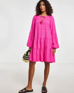 Broderie Beach Dress