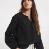 Broderie Long Sleeve Blouse