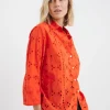 Broderie Long Sleeve Shirt
