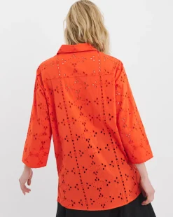 Broderie Long Sleeve Shirt
