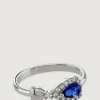 Buckley London Sapphire Heart Ring