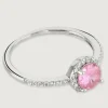 Buckley London The Carat Collection- Pink Halo Ring