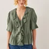 Celeste Ruffle Top