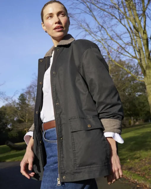 Charcoal Waxed Jacket