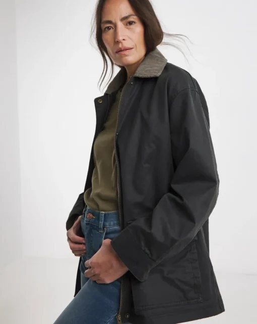 Charcoal Waxed Jacket