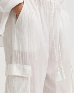 Cheese Cloth Beach Trouser