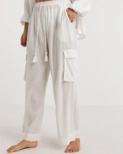 Cheese Cloth Beach Trouser