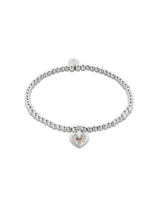 Clogau Cariad Sterling Silver Sparkle Affinity Bracelet with Topaz
