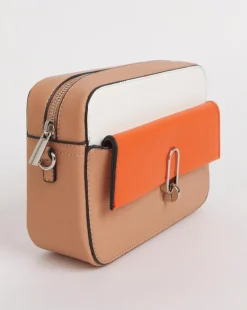 Colour Block Classic Buckle Camera Bag