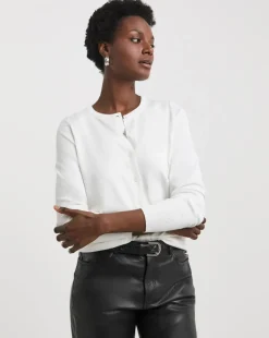 Crew Neck Cardigan