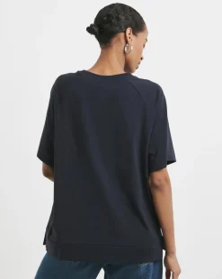 Crew Neck Raglan T-shirt